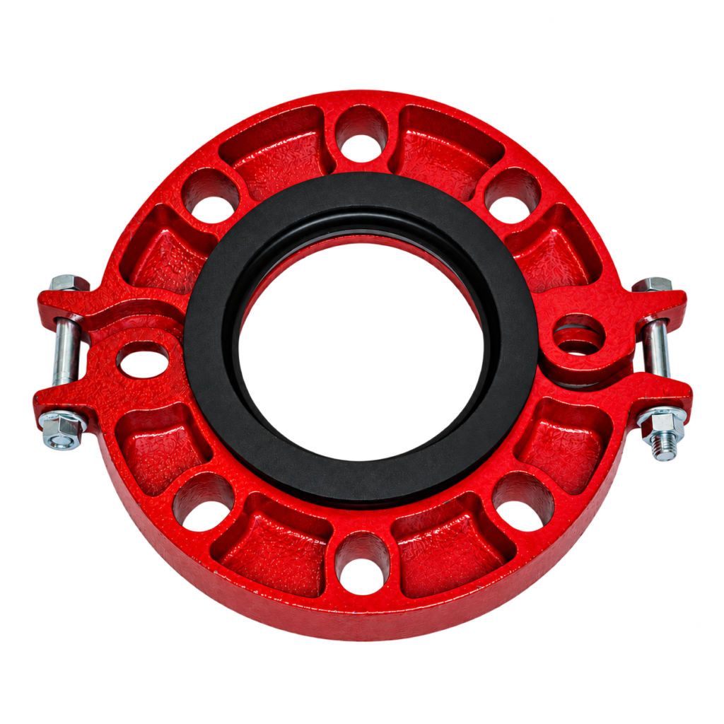 Adapter kołnierzowy rowkowany M-321